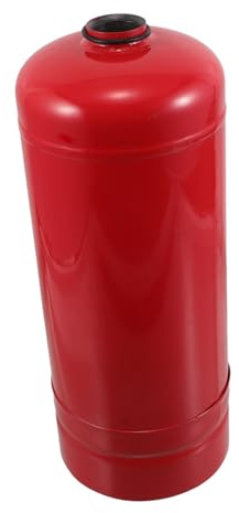 Uonlytech 2kg Estintore Portatile Per Auto in Acciaio Serbatoio Vuoto Per Cucina Ricaricabile Resistente Ad Alta Pressione Per e Casa
