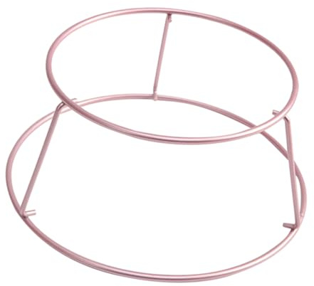 Didiseaon Rejilla para Enfriar Bizcochos y Pan Soporte Resistente para Hornear y Secar Estante Estable y Antideslizante para Pasteles Multifuncional para Cocina Diaria Color Rosa Dorado