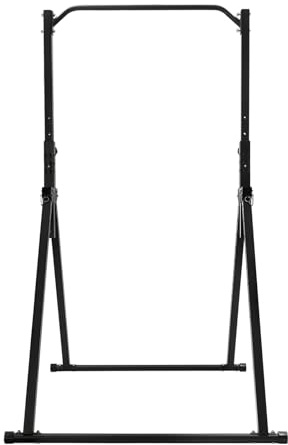 Gdetnysty Klappbarer Klimmzugständer Dreieckstabil Höhenverstellbar 175-230cm 200kg Traglast Trainingsgerät Für Zuhause Fitnessstudio Körperkrafttraining Klimmzüge Dip Barren Muskelaufbau Heimtraining