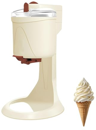 Machine à Glace Automatique, Sorbetière Domestique Compacte, Pour Yaourts Glacés, Sorbets Et Desserts Maison, Utilisation Facile Et Rapide
