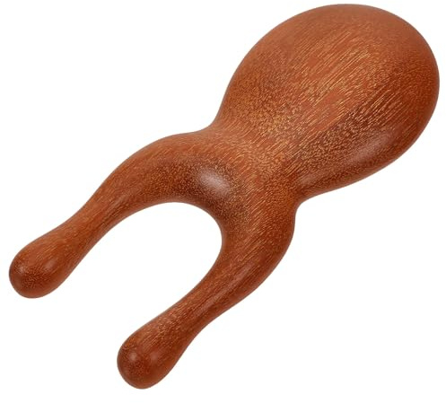 BETOOKY Holz Nasenmassager Handmassagegerät mit Schönem Design Tragbares und Hydratisierendes Schönheitswerkzeug für Nase Einfaches Nasenmassagegerät für Zuhause und Unterwegs