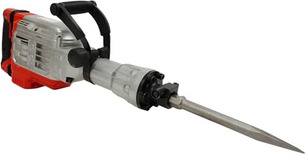 KDbinytt - Martillo de demolición, martillo de percusión, martillo de 1700 W, 60 J, martillo neumático con 1900 bpm, motor de cobre, mango de 360°, para demolición de concreto, piedra y pared