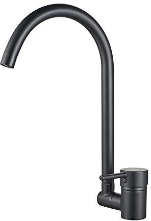 Ibergrif - Mitigeur Évier avec Bec Rabattable, Robinet de Cuisine