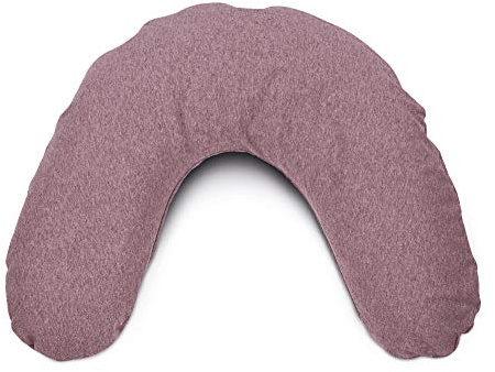 Theraline Ersatzbezug für für Schlaf- und Nackenkissen mittel Gr. 100x21cm | Melange Rosenholz Bambus-Kollektion