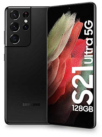 Samsung Galaxy S21 Ultra 5G SM-G998B 17,3 cm (6.8) Double SIM Android 11 USB Type-C 12 Go 128 Go 5000 mAh Noir