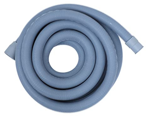 HONMEET 4m Washing Machine Waste Hose Extension Pipe Hose Clamps Sturdy EVA PE Material Quick Fit