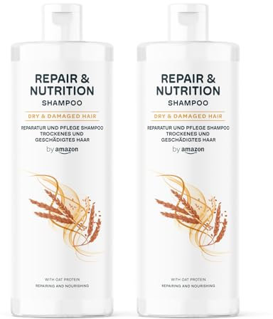 by Amazon Shampooing Repair & Nutrition, 2 x 400 ml