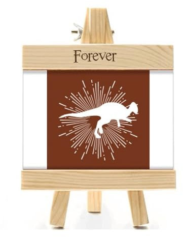 Flexibler Power-Jagd-Bilderrahmen, Holz, Tischplatte, 10 x 15 cm