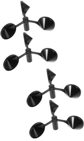 HANABASS 4stücke Windgeschwindigkeitsmesssensor Anemometer Windbecher Sensor Gehäuse Für Präzise Windmessung Tragbar Und Leicht Für Segeln Und Navigation