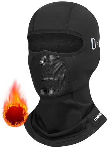 Unning Winter Sturmhaube Balaclava Sturmmaske Herren,Warme Skimask für Fahrrad Motorrad Skifahren Snowboarden