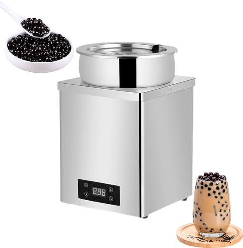 Chocolate Melter Electric Chafing Dishes, 900W Commercial Chocolate Tempering Machine, Food Warmers Buffet Server 3L/7L Chocolate Heating Machine Temperature Adjustable for Catering and Milk Tea Sho
