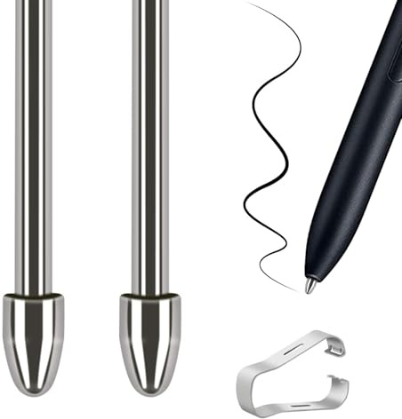 2Pcs Pen Tips for Remarkable 2 & Kindle Scribe, Titanium Nibs | Titanium alloy nibs for Remarkable 2 & Kindle Scribe. Durable, no wear-out. Supports 4096 pressure & tilt. Precision tips.