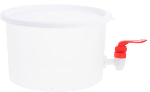 Cabilock 1 Pc Bottiglia D'acqua Fredda Caraffa Del Caffè Bottiglia D'acqua Di Raffreddamento Bottiglie D'acqua Distributore Bollitore Con Brocca Per Depuratore D'acqua Succo Frigo Pp Bianca