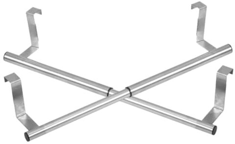 TOPBATHY 2pièces Barre Porte-Serviettes Murales pour Salle De Bain Et Cuisine Réglable Support Serviettes Et Chiffons