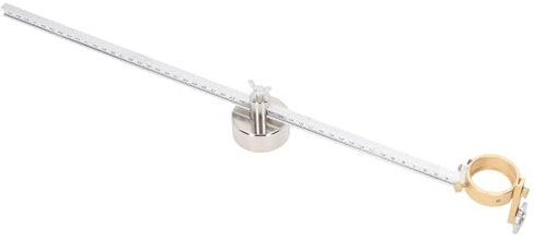 to The Aluminum Alloy Torch Circle with a 50 Cm Scale, Firm Fixing for Cutter P80 Torch, Compact and Light Design for Rapid Installation