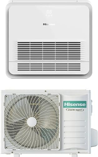 AKT35UR4RK8 + AUW35U4RS8 - Climatizzatore 12000 btu, Condizionatore Console, Monosplit, Classe energetica A++/A+