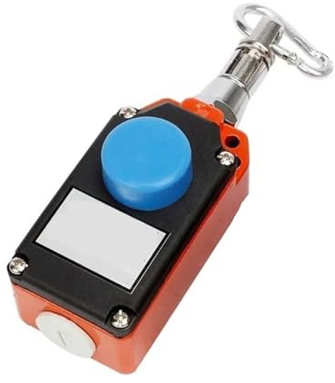 Pull Wire Travel Switch, LS-LX-Z HFSKY-S Safety Emergency Stop Switch(Support ring)