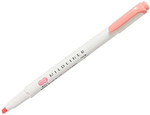 Zebra Pen Zebra Mildliner WKT7-MCOP Highlighter, mild korallrosa.