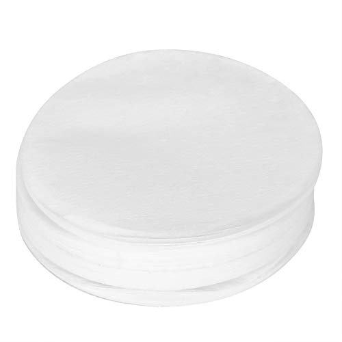 Restokki Rundfilterpapier, 100 Stück Einweg Kaffeefilterpapier, Hitzebeständige Rundfilter für Kaffee und Mokka, Weiß (60mm)(No. 6 60mm)