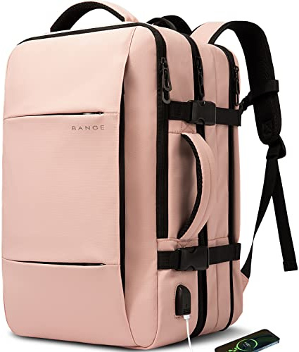 BANGE Reiserucksack, Handgepäck Rucksack Strapazierfähige Convertible Duffle Bag Fit für 17,3-Zoll-Laptop für Männer und Frauen