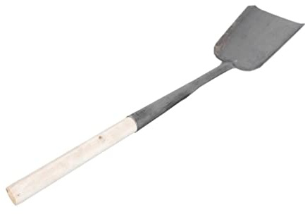 Alipis Long Handle Fireplace Shovel 24.40In Ash Scoop for Stove and Fire Pit Cleaning Lightweight Household Tool