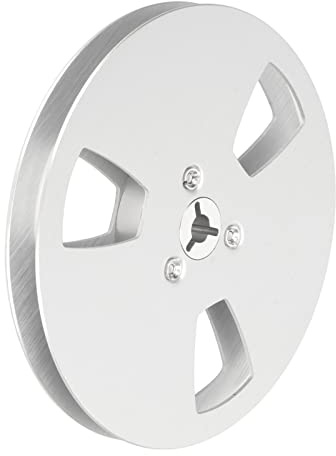 Carrete de Cinta Vacío de 1/4 5 Pulgadas, Carrete Abierto Universal de 3 Agujeros, Carrete Vacío de Cinta de Sonido, Carrete de Aluminio para Carrete Pequeño Nab, Parte de la