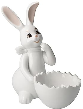Goebel Hase mit Schale Cute Girl - Figur Snow White