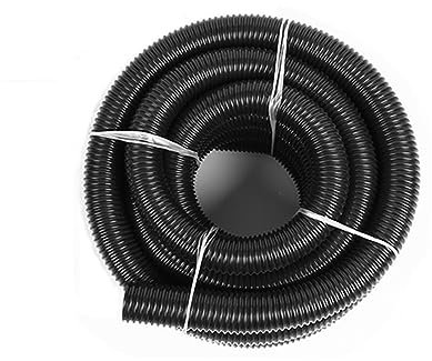 SpArcz Innendurchmesser des Staubsaugerschlauchs: 32/38/40/50 mm, Gewindeschlauch, Wellrohrverbinder, Staubsauger-Zyklonabscheider (Color : 3m Black Hose(40mm))