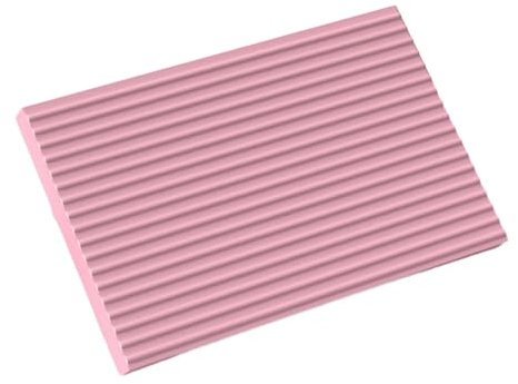harayaa Balance Pad Stabilitätskissen Weiches, verdicktes Balancekissen Stabilitätstrainer Pad für Mobility Pilates Core Training, 33x61cm Hellrosa