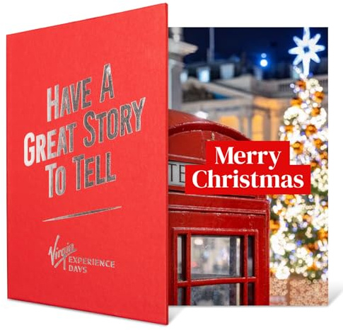 Merry Christmas Experience Day Gift Collection, 50 Experiences | Over 50 experiences including brewery tours, adrenaline days and afternoon tea, Christmas experience gift ideas for couples