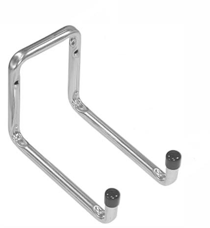 BRESKO 1-10 Stück Wandhaken Haken Gerätehaken Gerätehalter Universalhaken Garagenhaken Wandhalter Halterung Garagen Wand Geräte Träger Werkzeug (2, D 160x120x50 mm)