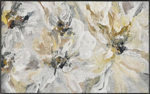 wash+dry Fußmatte, La Fleur 75x120cm, innen und außen, waschbar, bunt