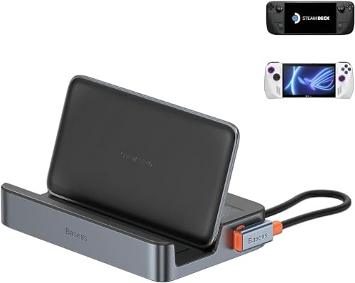 Baseus GamerX Serie Docking Station Steam Deck 6 Porte Grigio Spaziale