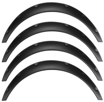 VIYOLI 4 Pz/Set 50mm Universale Paraspruzzi Paraspruzzi Paraspruzzi Flessibile Auto Flare Passaruota Protezione Paraspruzzi