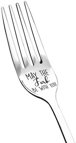 Funny Fork Gifts for Mum Anniversary Birthday Gifts from Daughter Son in Law Wedding Gift for Couple Gifts for Her Him Boyfriend Gifts from Girlfriend Wife Gifts from Husband Fiance Gifts for Men