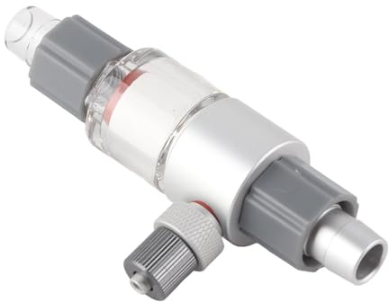 Beufee Aquarium-Co2-Zerstäuber, 2 Arten Aquarium-Co2-Diffusor, Kohlendioxid-Zerstäuber, Inline-Co2-Diffusor, Inline-Co2-Zerstäuber-Diffusor