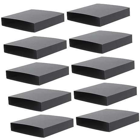 WRITWAA 25stücke Schmuckverpackung Schachtel aus Papier Schwarze Präsentationsboxen für Schmuck und Geschenke Langlebig und Elegant