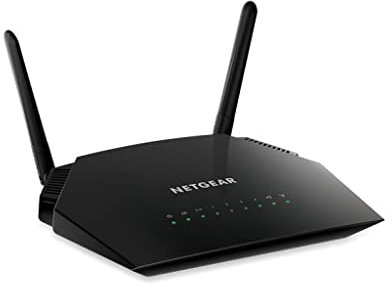 NETGEAR WiFi Router (R6230) - AC1200 Dual Band Wireless Speed (up to 1200 Mbps) | Up to 1200 sq ft Coverage & 20 Devices | 4 x 1G Ethernet and 1 x 2.0 USB ports