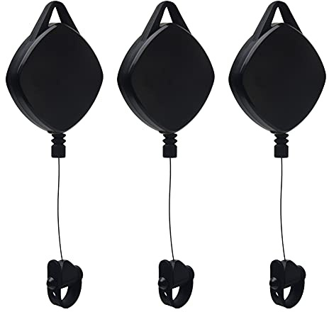 VR Cable Management 3/6 Packs Retractable Ceiling Pulley System Compatible With Oculu-s Rift S/Ps Vr/Viv E For Oculu-s Quest 2 VR Accessories With 360° Rotations Noise-Free