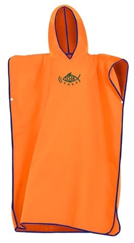 QKTYB Poncho de Bain Adulte, Microfibère Poncho Plage Femme Homme, Serviette Poncho Adulte Rapid Séchage, Poncho Surf Léger avec Capuche pour Surf Piscine Taille Universelle
