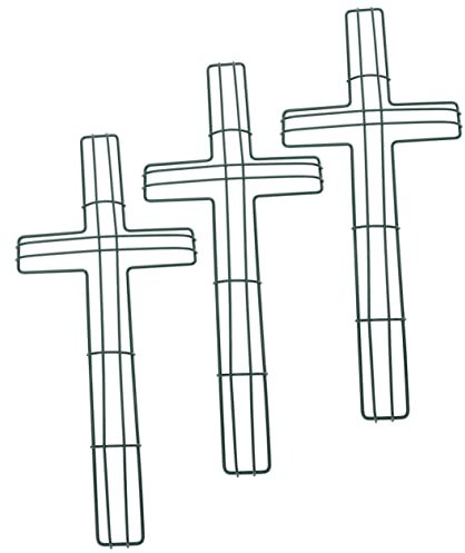 Zerodeko 3piezas Marco De Forma De De Hierro para Manualidades De Pascua para Decoraciones Religiosas y Verde