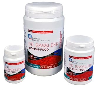 Dr. Bassleer Biofish Food Shrimp Sticks Garlic 150g