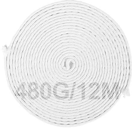 Haizibo 480 g - 12 m di nastro al piombo per tende, tessuto e zanzariera (bianco)