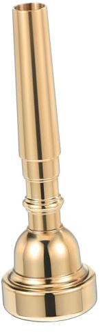 BESTonZON Trompetenmundstück Aus Messing Ersatzmundstück Klein 8,7x2,7cm Trompetenzubehör Für Anfänger Und Profis