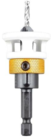 rongweiwang Brocas avellanadoras de vástago hexagonal ajustable, precisión con tope de profundidad, brocas de aleación de carburo de larga duración, tope de profundidad, 3.2 x 8 mm