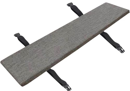 5cm Dick Outdoor Bankkissen Bankauflage Stuhlkissen 150cm/120cm/100cm/80cm/200cmX40/50CM,abnehmbarer Rutschfestes Bank Sitzkissen für Gartenbank, Terrasse, Esstisch, Bank, Drinnen(hellgrau,60x40x5cm)