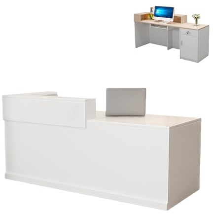 Reception, Disk Och Låsbara Lådor Och Förvaring, For Utbildningsinstitutionens Receptionsområde, Kontorsbyggnadens Reception(C,Right,160x60x100cm)
