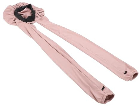 Hamwesh Långhårig Huva, 2 i 1 Elastisk Liner Andningsbar Fläthuva, Dreadlock-huv med Säker Passform för Nattsömn Hårskydd och Frizz Förebyggande (Rosa)