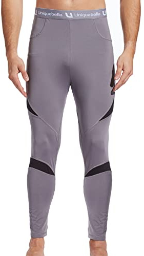 UNIQUEBELLA Thermounterwäsche Unterhose, Funktions Herren Funktionswäsche Skiunterwäsche Winter Suit Ski Thermo-Unterwäsche Thermowäsche Leggings