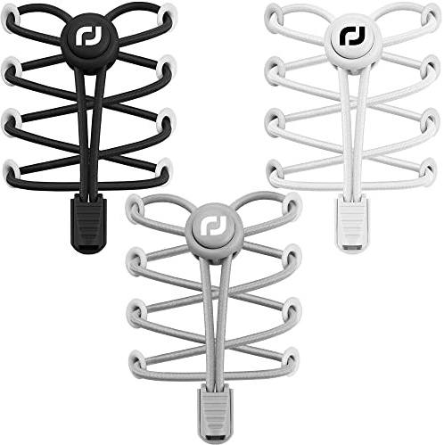 RJ-Sport Schnürsenkel-Elastische Schnürsenkel mit Schnellverschluss Schnürsenkel Schnellschnürsystem für Einzigartigen Komfort und Starken Halt